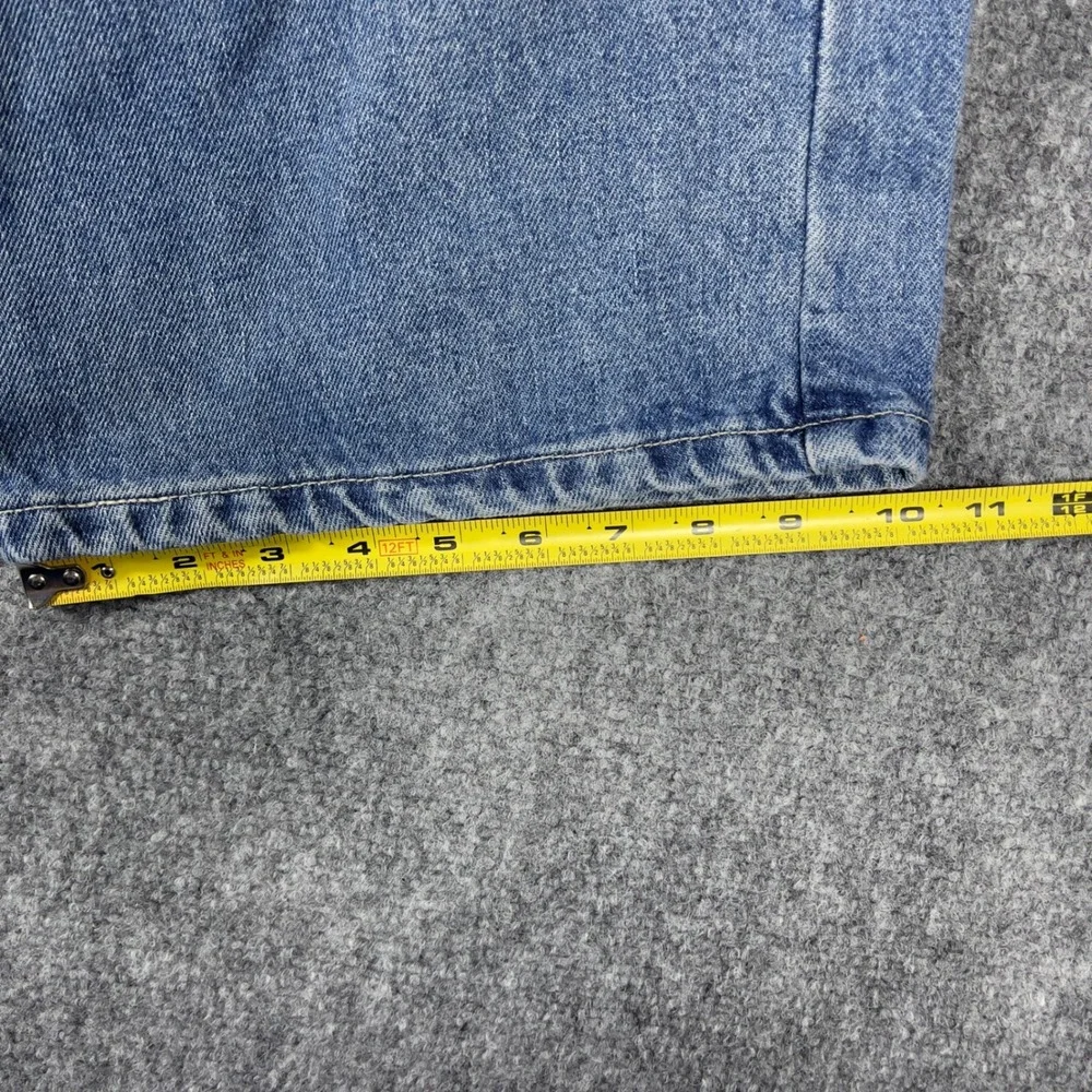 Levi's 557 Relaxed Bootfit Jeans Mens 35x34 Blue Denim Vintage 0207